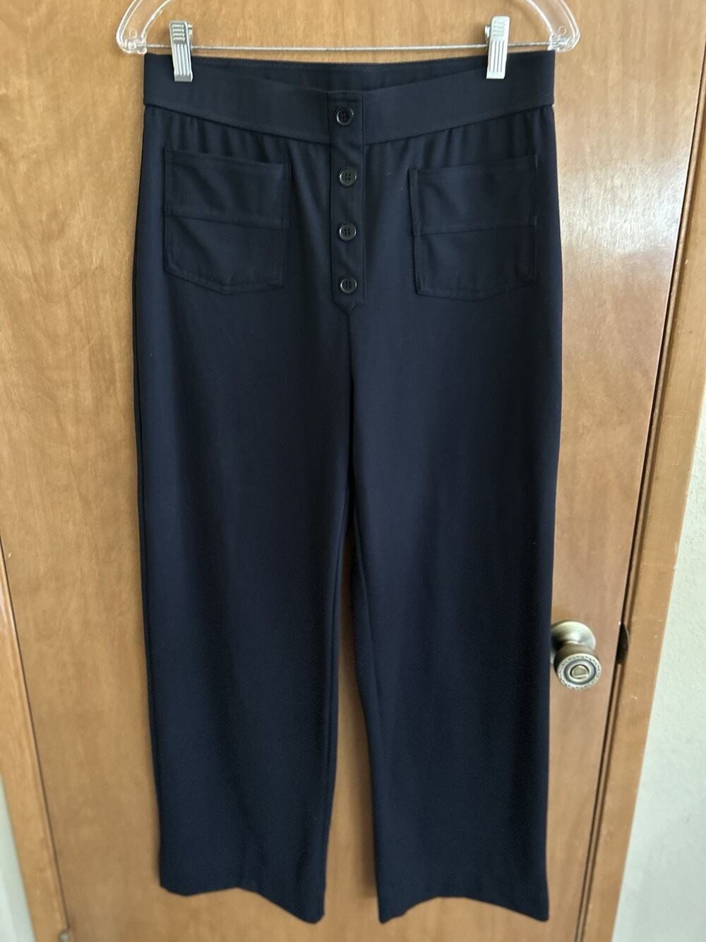 Halara Soft High Waisted Pants Black L (?) Stretch Pockets Comfort Workwear